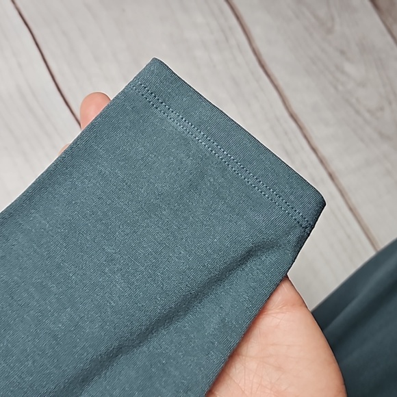 Ann Taylor Dusty Blue Cowl Neck Dress - Size 6 - Picture 10 of 12